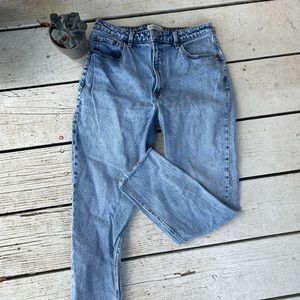 Abercrombie & Fitch The Mom High Rise, Curve Love Jeans